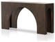 Fausto Console Table-Smoked Guanacaste