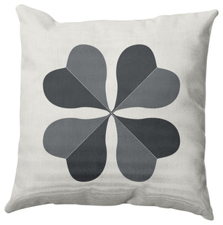 Lucky Clover St. Patrick's Day Decorative Throw Pillow, Pepper, 16x16"