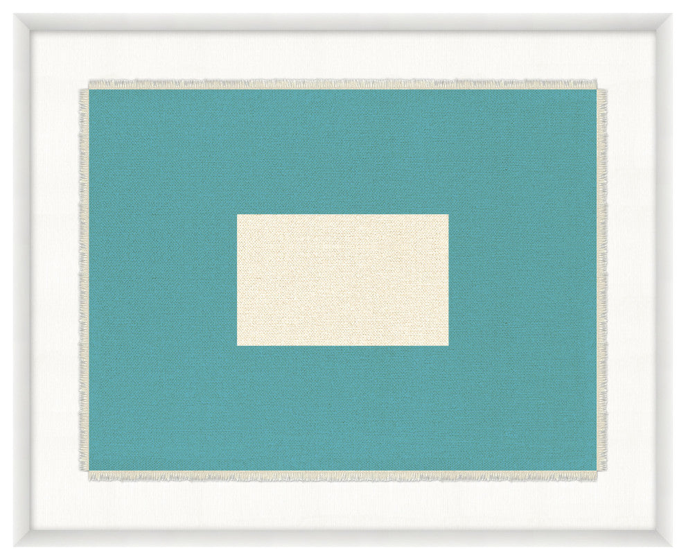 Nautical Flag Textile P, Giclee Reproduction Artwork