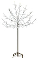 4' LED Lighted Cherry Blossom Flower Tree, Lights, Pure White