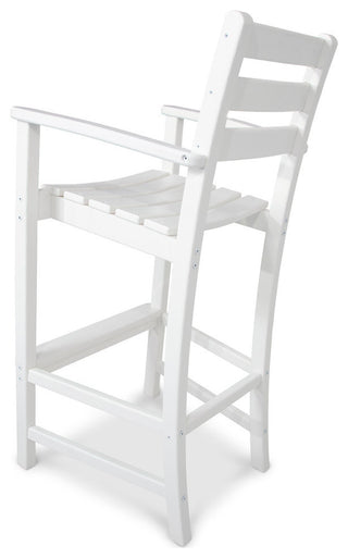 Monterey Bay Bar Arm Chair, Classic White