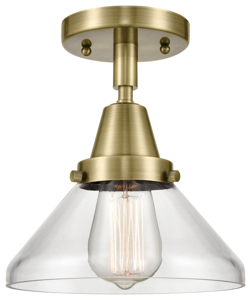 Innovations Lighting 447-1C-AB-G4472 Caden 1 Light 8" Flush Mount