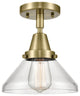 Innovations Lighting 447-1C-AB-G4472 Caden 1 Light 8" Flush Mount