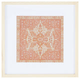 Safavieh Ishtar 18" Terracotta Framed Textile Wall Art