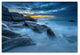 ''Blue Hour for a Blue Ocean'' Canvas Art by Mathieu Rivrin