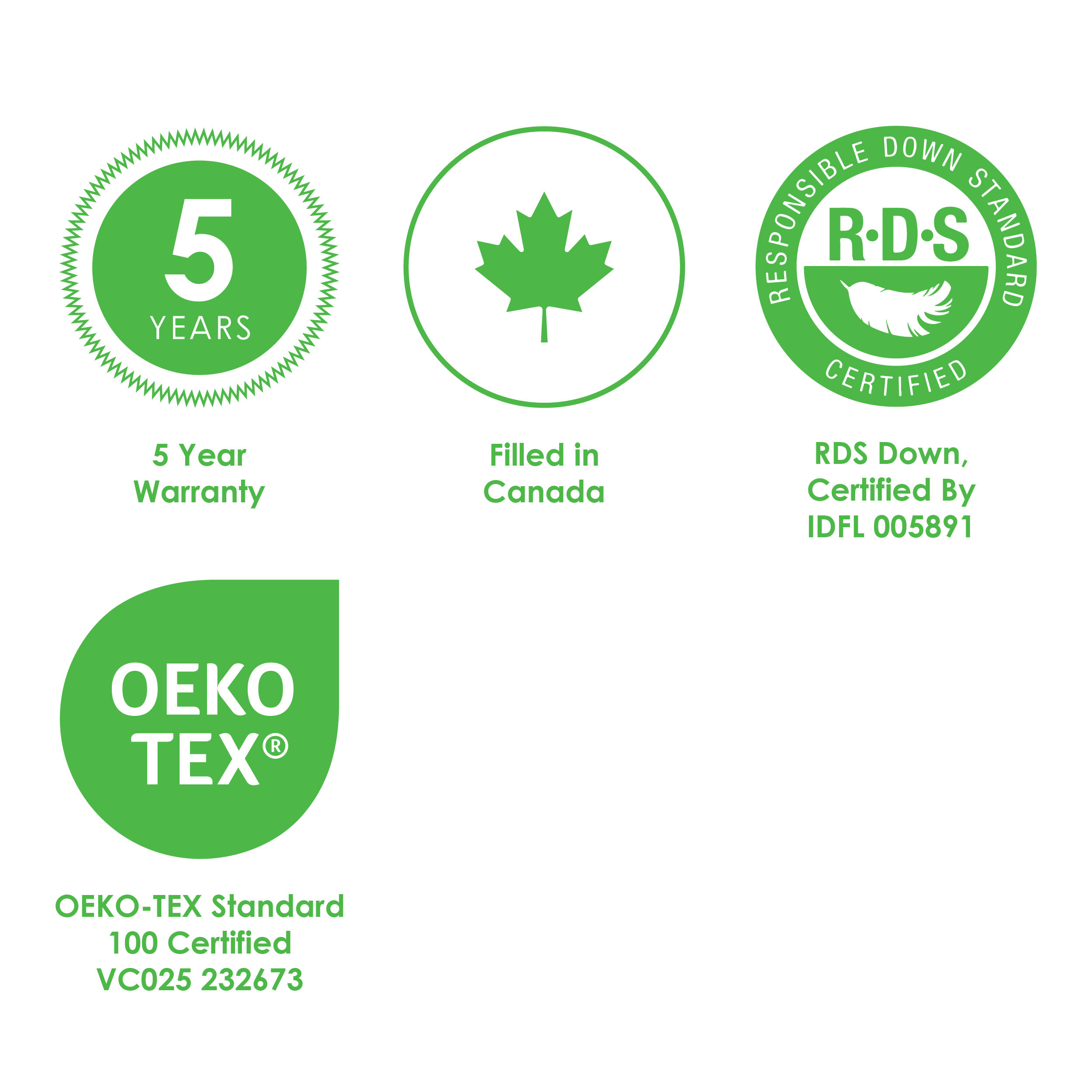 Down Perfect Pillow, Queen, Medium Support