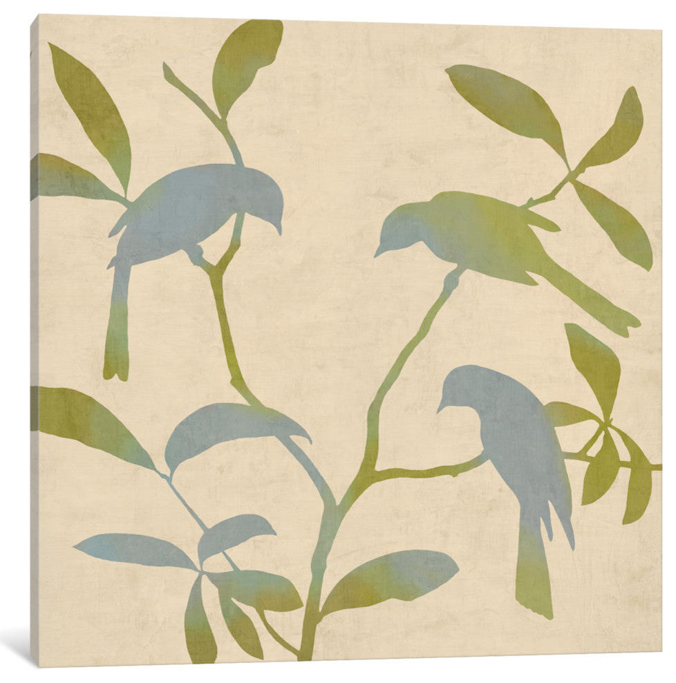 "Birdsong II" by Chris Donovan, Canvas Print, 37"x37"