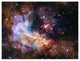 "Westerlund 2 and Gum 29 Cluster and Star Forming Region" Print by NASA, 42"x32"