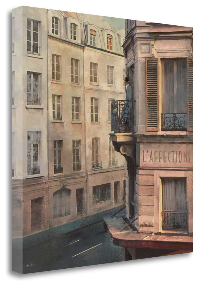 "L Affection" By Eric Yang, Giclee Print on Gallery Wrap Canvas, Ready to Hang