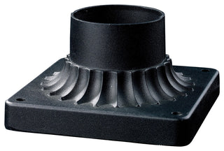 Z-Lite PM 5-3/4" Wide Square Outdoor Pier Mount Base