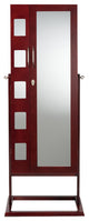 Vittoria Wood Jewelry Armoire, Brown