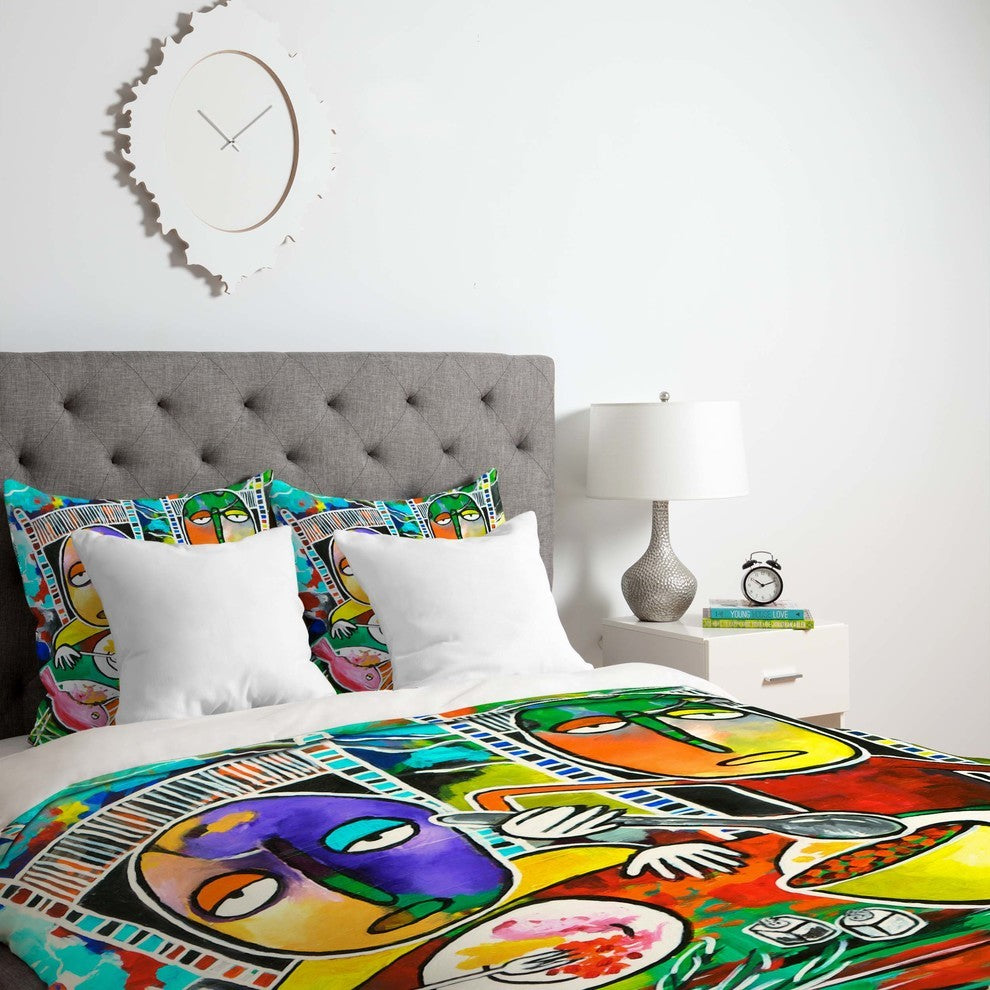 Deny Designs Robin Faye Gates I Should Give Relish A Try Duvet Cover - Lightweig