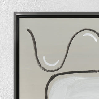 Grayish Shape III, 30 x 40