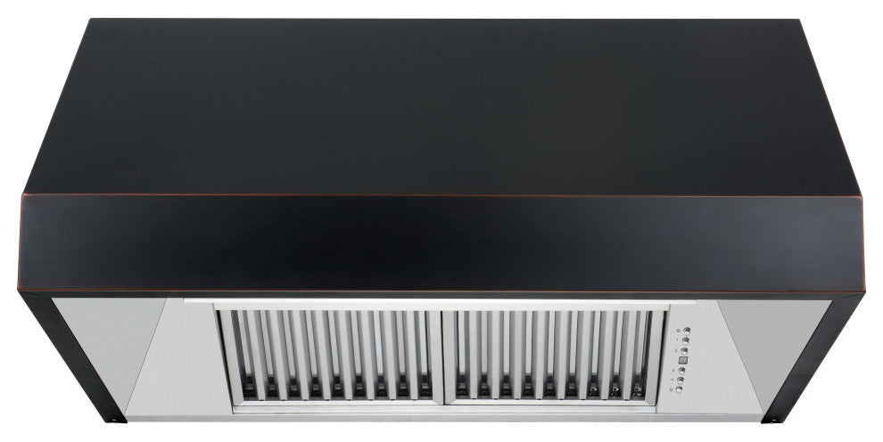 ZLINE 36 in. Under Cabinet Range Hood, Oil Rubbed Bronze, Outdoor, 8685B-36