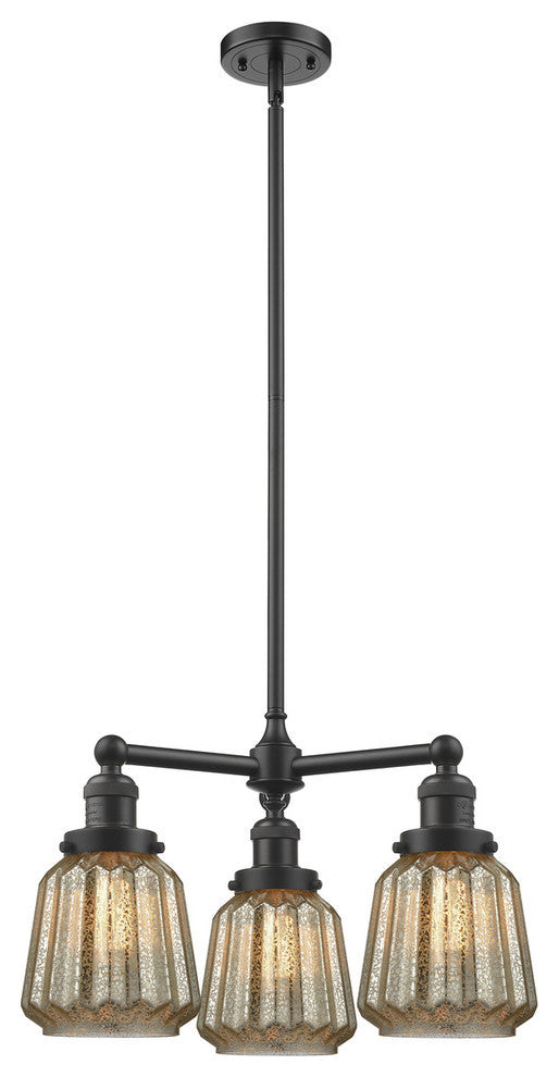 Innovations Lighting 207-Ob-G146-Led 3 Light Dimmable Led Chandelier