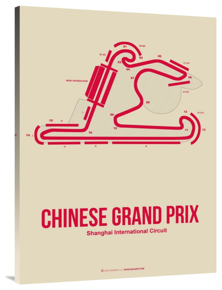 "Chinese Grand Prix 3" Fine Art Print