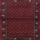 Ahgly Company Indoor Square Traditional Area Rugs, 6' Square