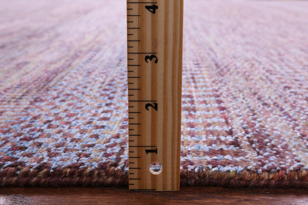 Wool and Silk Savannah Grass Handmade Rug 6' 2" X 9' 3" Q11934