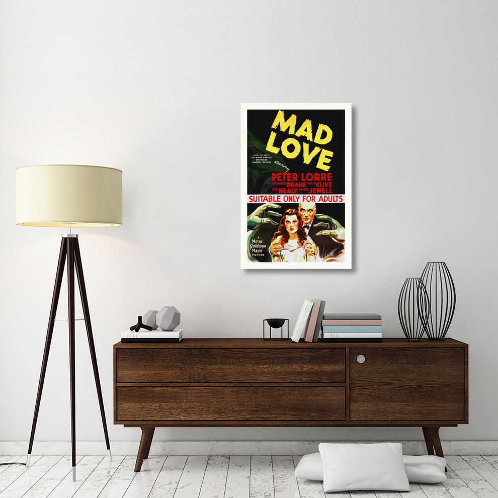 "Mad Love, 1935" Stretched Canvas Giclee by Hollywood Photo Archive, 27x40"