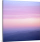 "Pink Dusk III" Wrapped Canvas Art Print, 35"x35"x1.5"