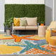 Nourison Aloha 7' x 10' Multicolor Coastal, Nautical & Beach Area Rug