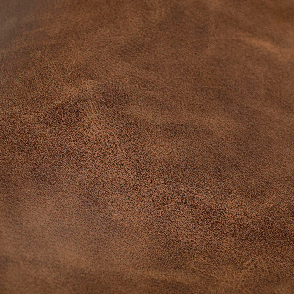 King Wingback Headboard, Sonoran Saddle Brown