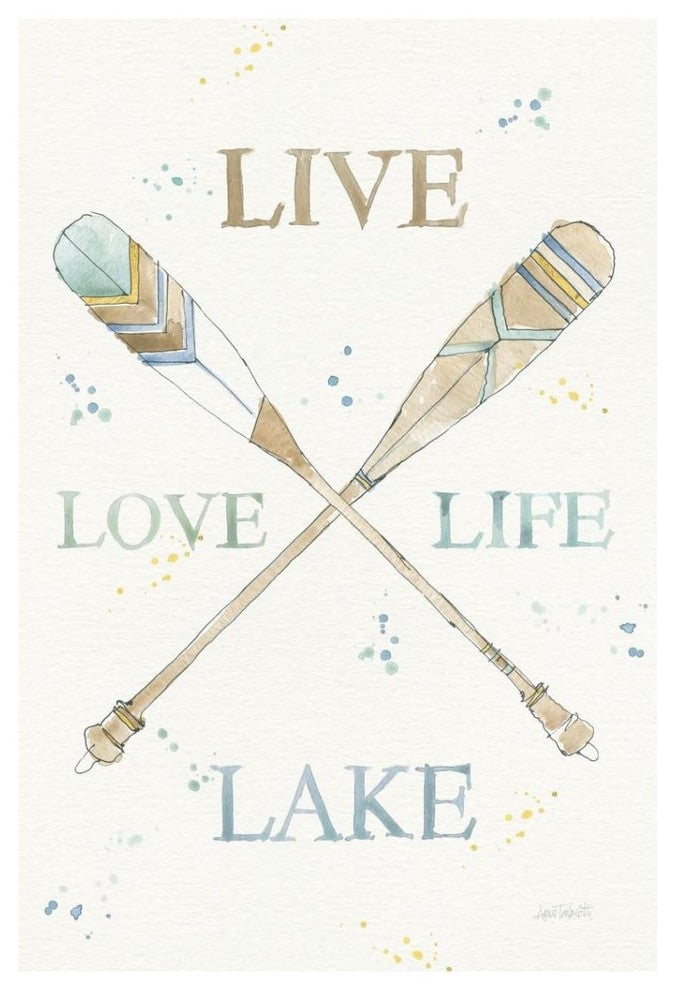 "Lakehouse V v2" Digital Paper Print by Anne Tavoletti, 26"x38"