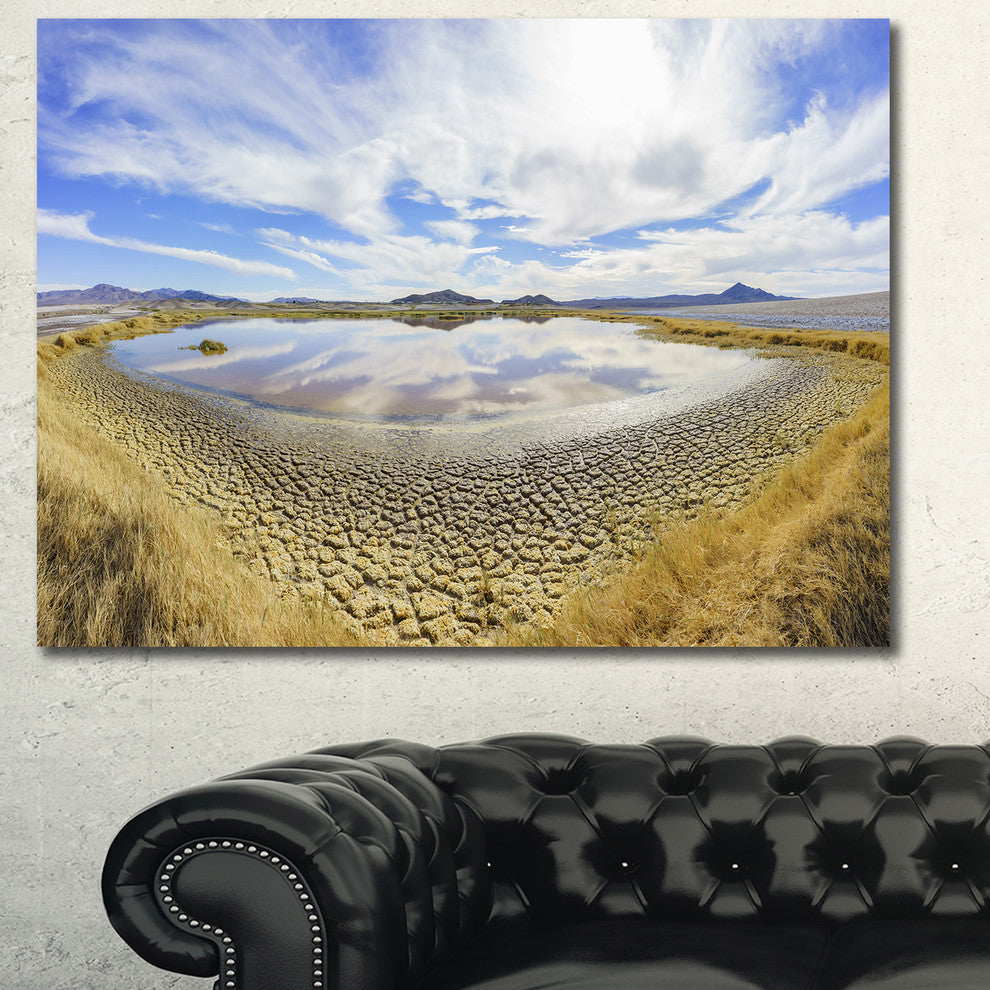 Beautiful Grimshaw Lake, Landscape Canvas Art Print, 40"x30"