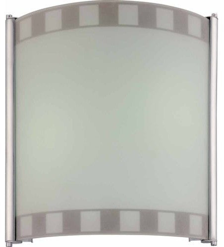 2-Light Silver Grey Interior Wall Sconce