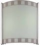 2-Light Silver Grey Interior Wall Sconce