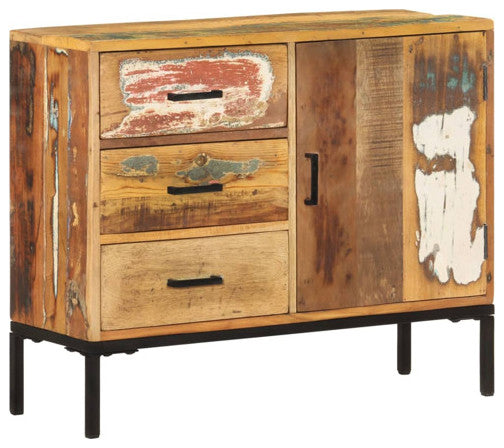 vidaXL Sideboard Buffet Cabinet with Storage for Kitchen Solid Reclaimed Wood