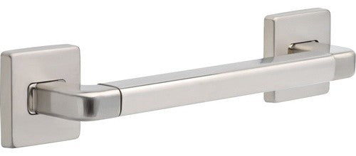 Delta 12" Angular Modern Grab Bar, Stainless Steel