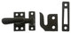 Genuine Solid Brass Small Casement Fastener, Oil-Rubbed Bronze