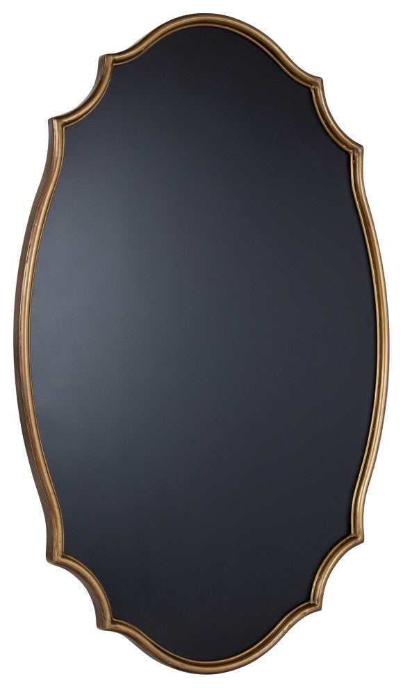 Leanna Framed Chalkboard, Gold 24x36