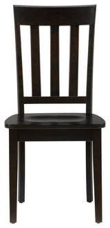 Simplicity Slat Back Dining Chair, Set of 2