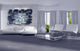 Modern Glass and Metal 3D Wall Sculpture "Arctic", 71"x44"x4"