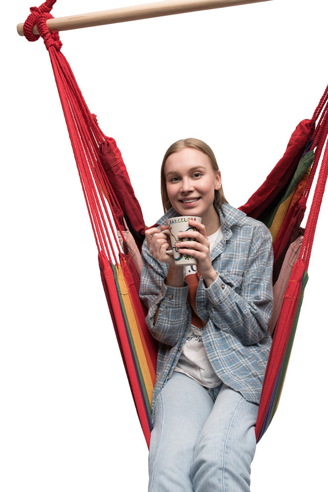 Brazilian Hammock Chair, Hot Colors