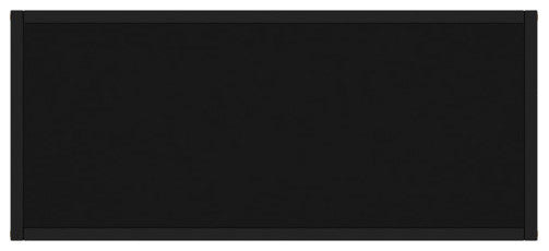 vidaXL Console Table Black 31.5" Tempered Glass End Side Accent Hall Table