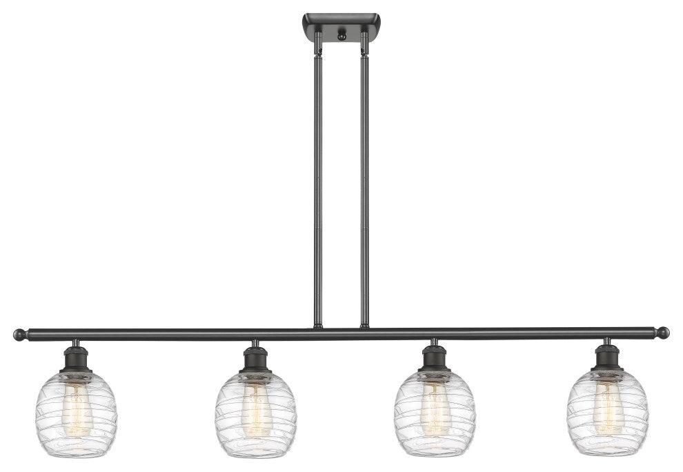 Innovations 516-4I-OB-G1013 4-Light Island Light, Oil Rubbed Bronze