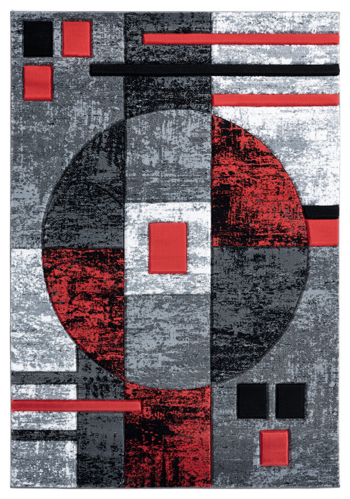 United Weavers Bristol Epsilon Red Area Rug 5'3x7'6
