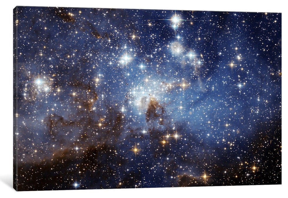 LH-95 Stellar Nursery (Hubble Space Telescope) by NASA