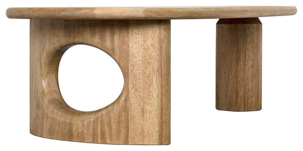 Noir Furniture - Harvey Coffee Table in Washed Walnut - GTAB1124WAW