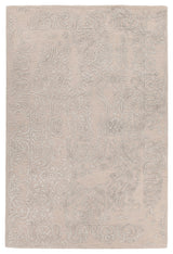 Xia Hand Tufted Rectangle Area Rug, 7'3/4" x 10'1/2", Pink/Gray