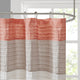Madison Park Amherst Faux Silk Shower Curtain