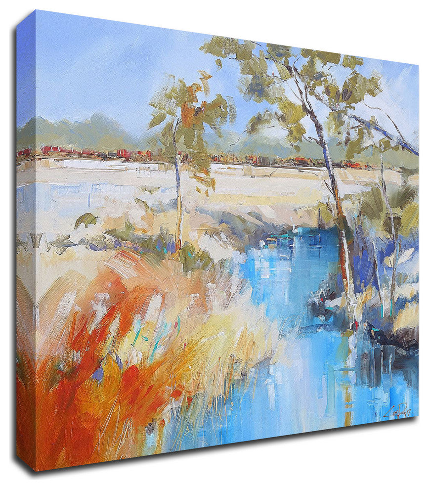 Summer Creek by Craig Trewin Penny, Print on Canvas, 30"x30"