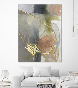 "Burnished Loops II" Fine Art Giant Canvas print 72"x54"