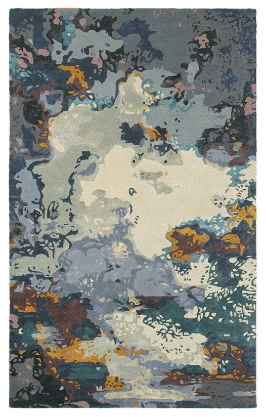 Oriental Weavers Galaxy Contemporary Rug, Blue, 3''6"x5''6"