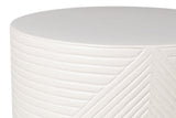Provenance Serenity Textured Side Table 16", Sand