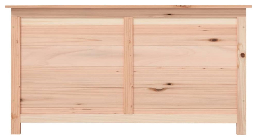 Vidaxl Patio Cushion Box 39.4"x19.7"x22" Solid Wood Fir