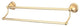 Kingston Brass 24" Dual Towel Bar, Polished Brass